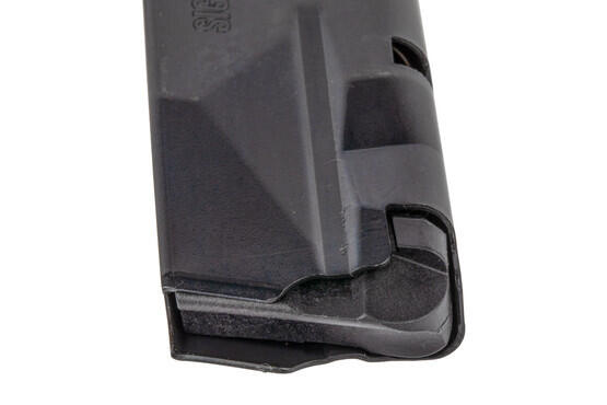 The Sig P365 magazine holds 15 rounds of 9mm ammunition